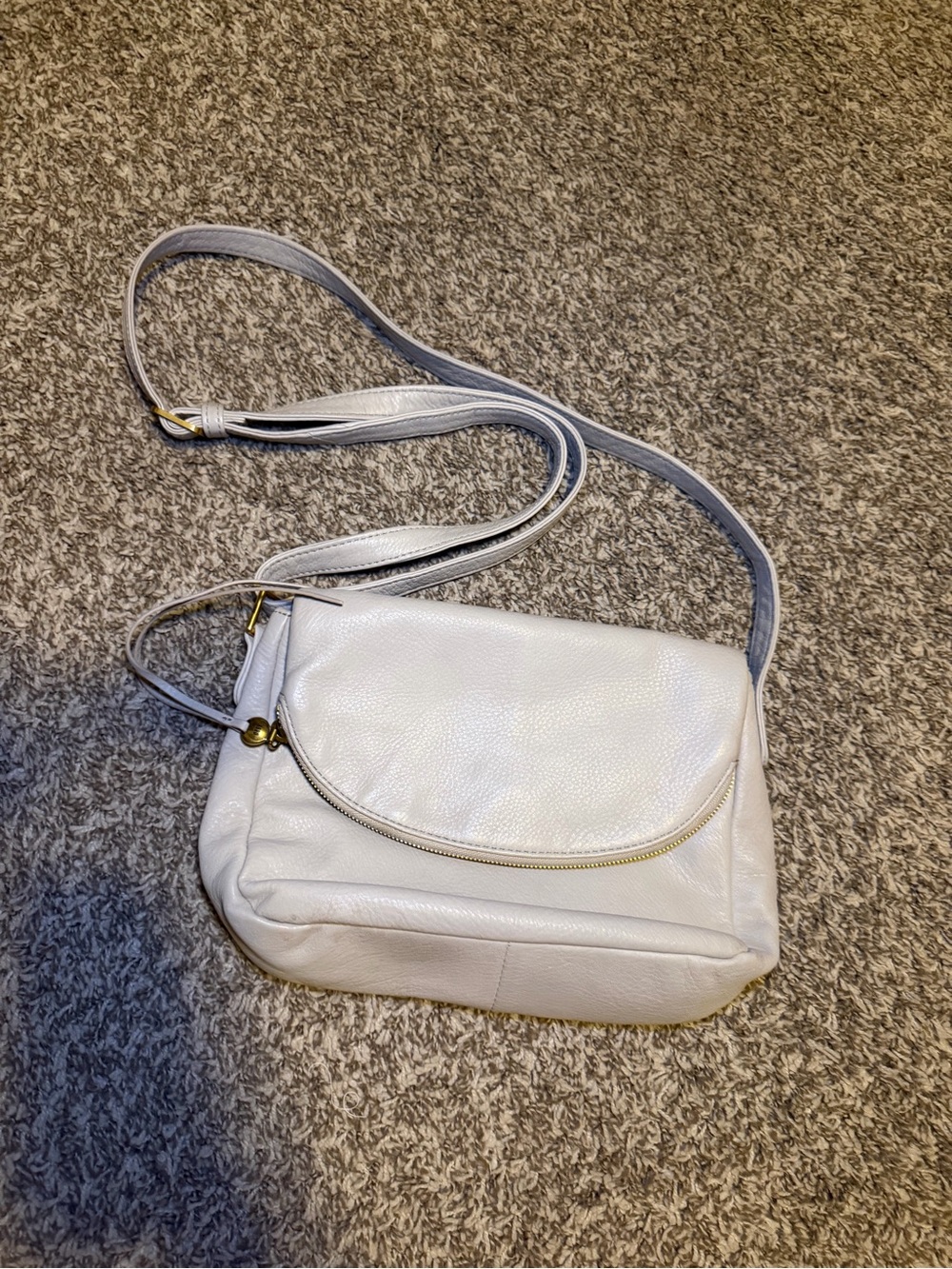 HOBO Stone Leather Crossbody Bag - Women's Shoulder Purse
